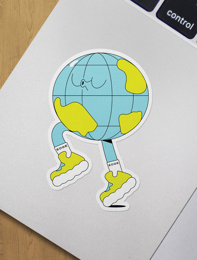 Load image into Gallery viewer, Grippy - Premium Vinyl Sticker
