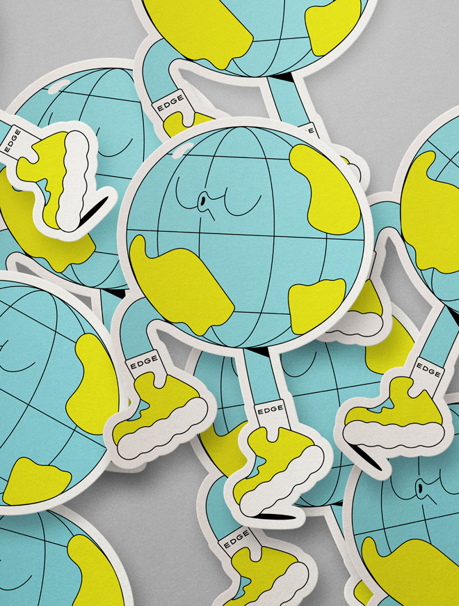 Load image into Gallery viewer, Grippy - Premium Vinyl Sticker
